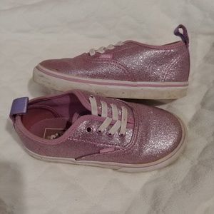 Vans Shoes - 9.5 girls sparkly purple vans Vans Shoes - 9.5 girls sparkly purple vans
